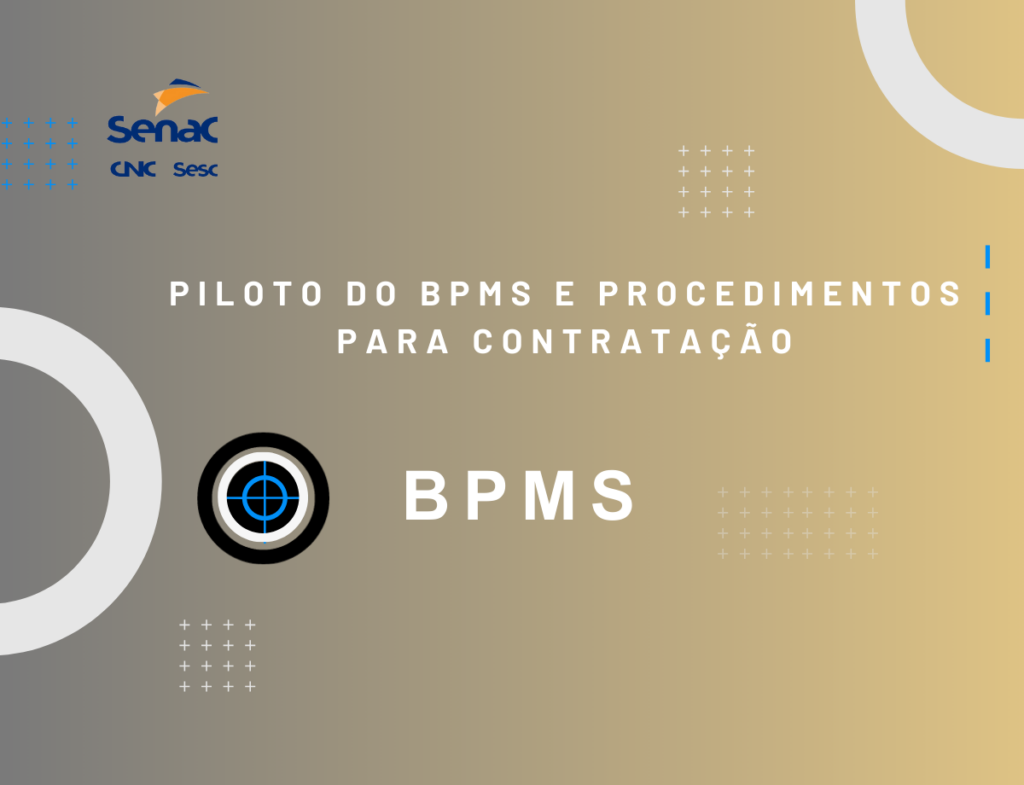 Início do Piloto do BPMS e Procedimentos para Contratação